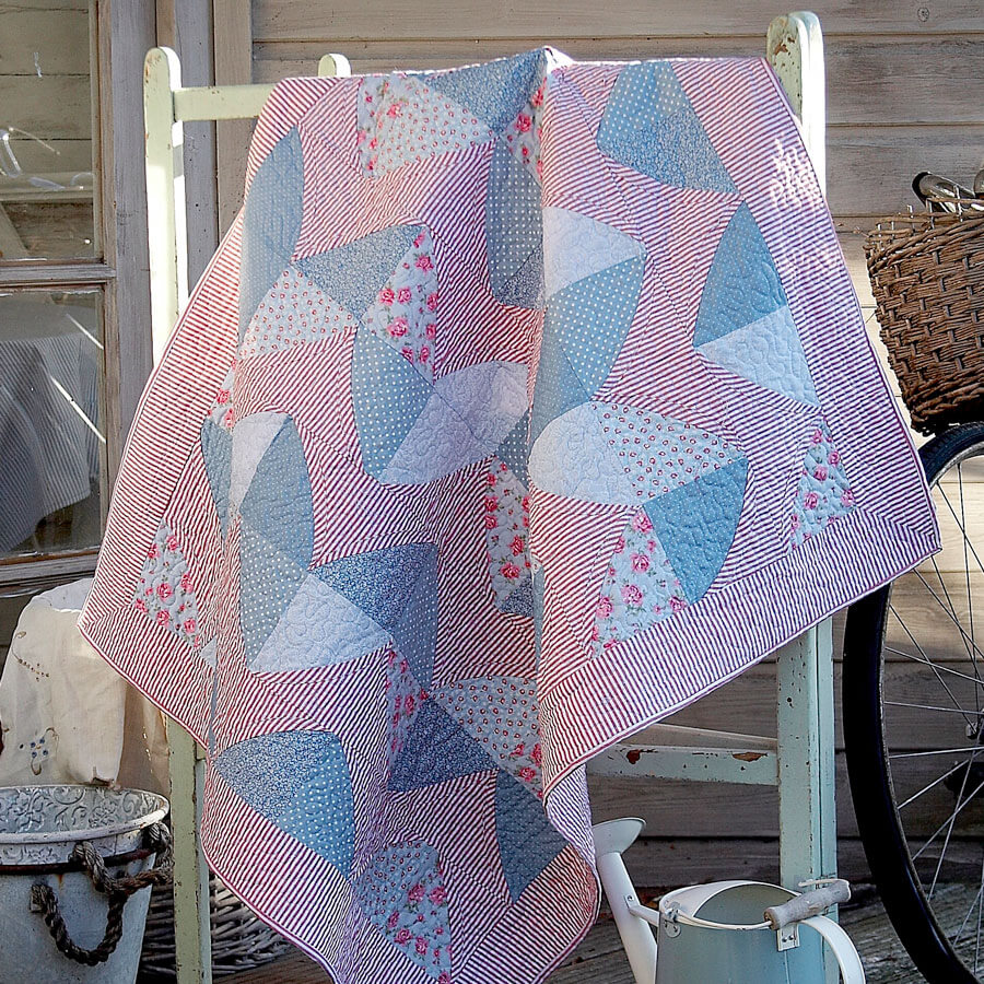 flying geese quilt