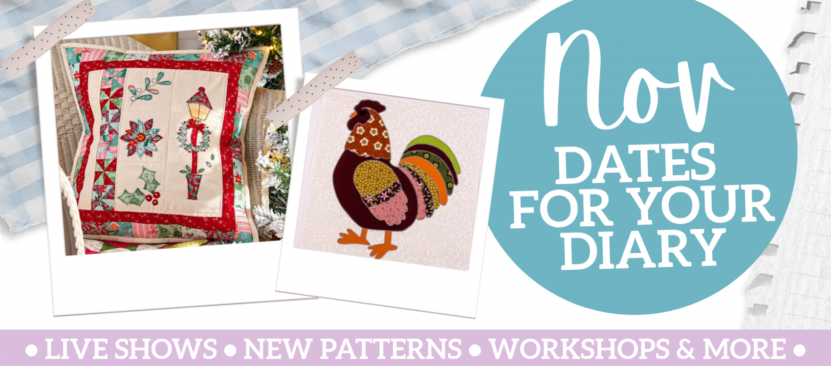 Debbie's Dates For Your Diary: November