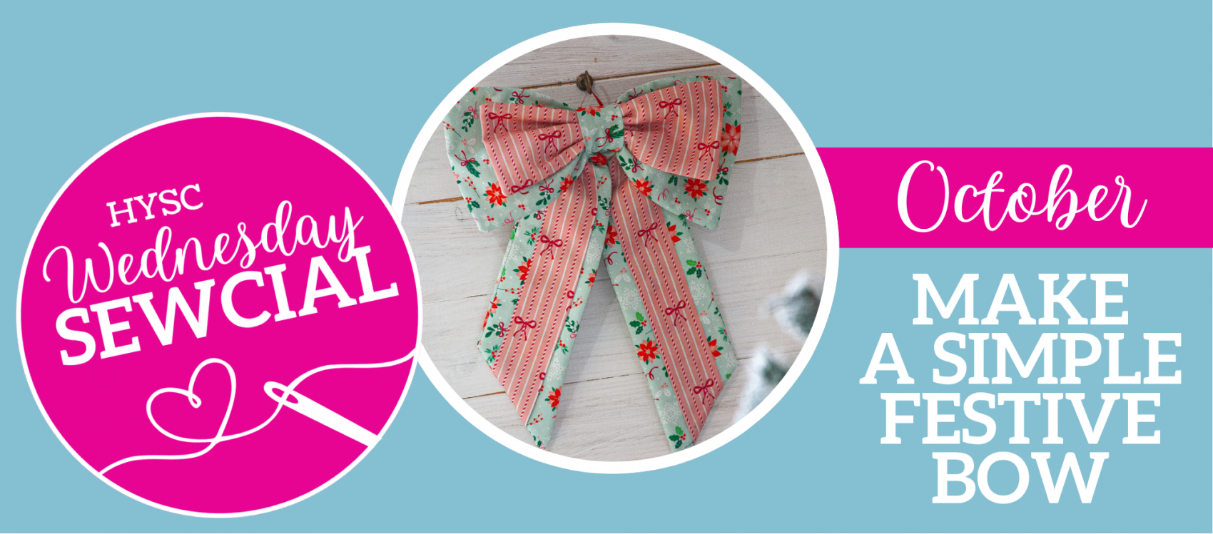 Wednesday Sewcial Live - October 2026 - Statement Bow